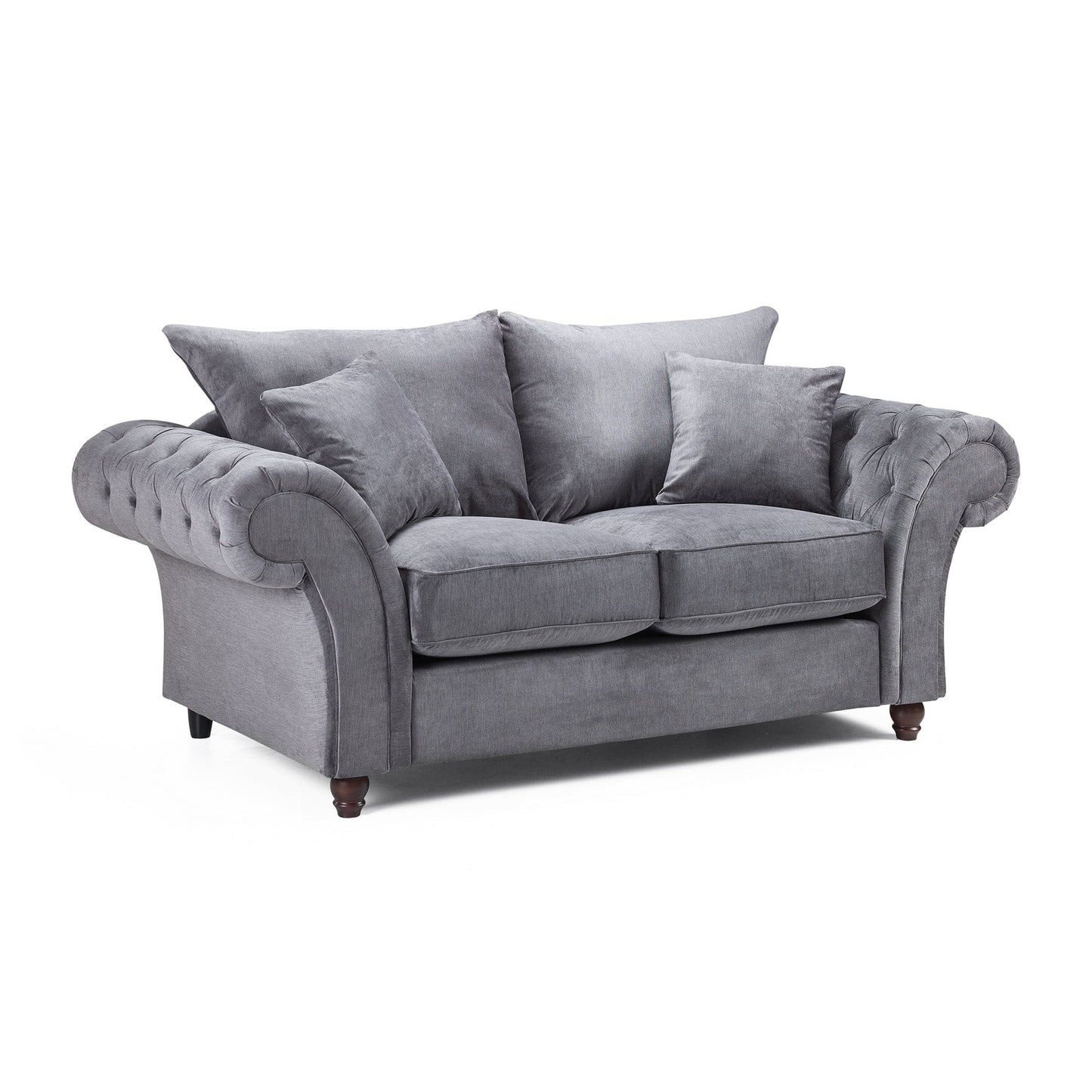 Berkshire Fullback Sofa Stone 2 Seater
