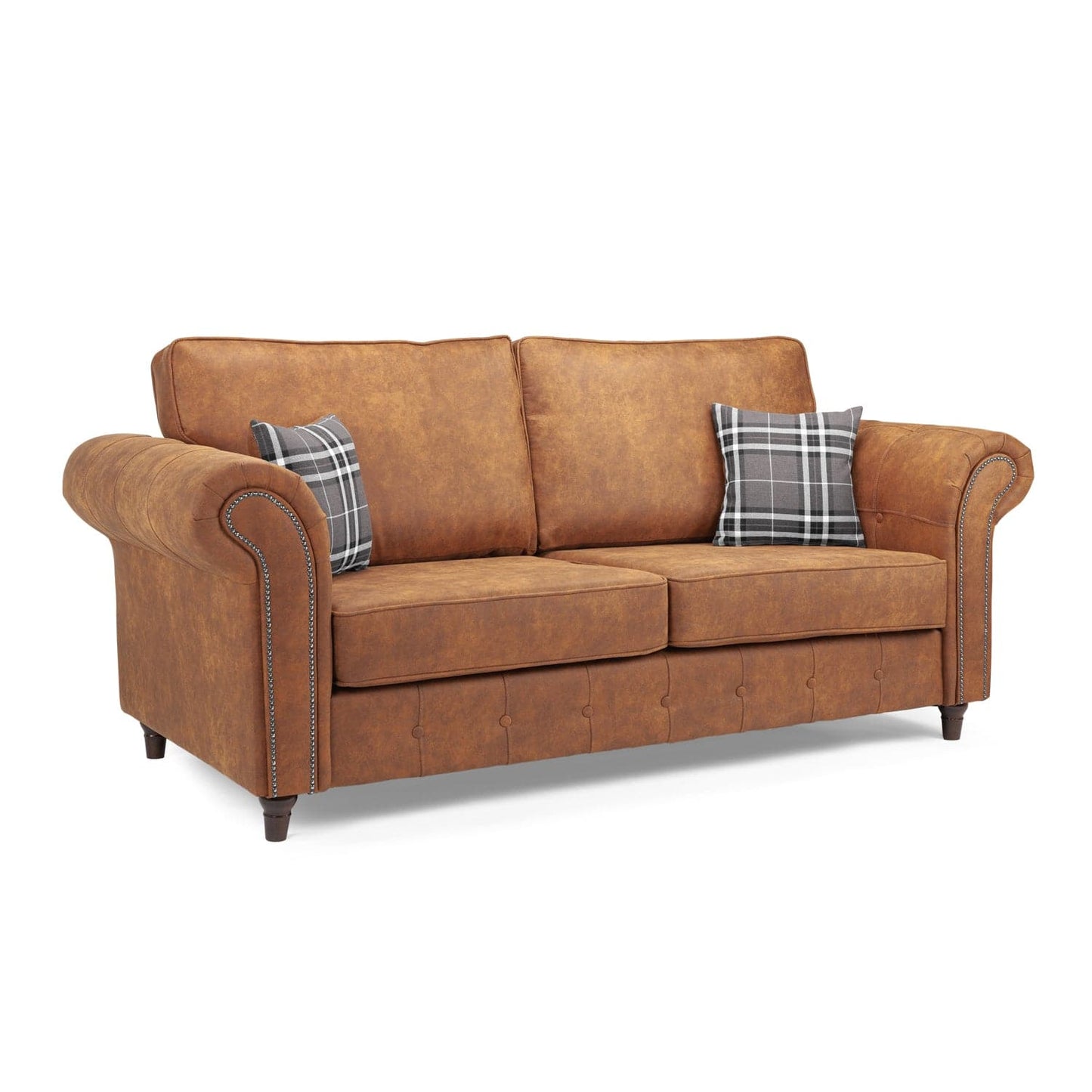 Atlanta Sofa Charcoal 3 Seater