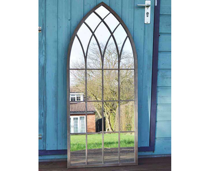 Rosie Rustic Arch Garden Mirror 115 x 50 CM