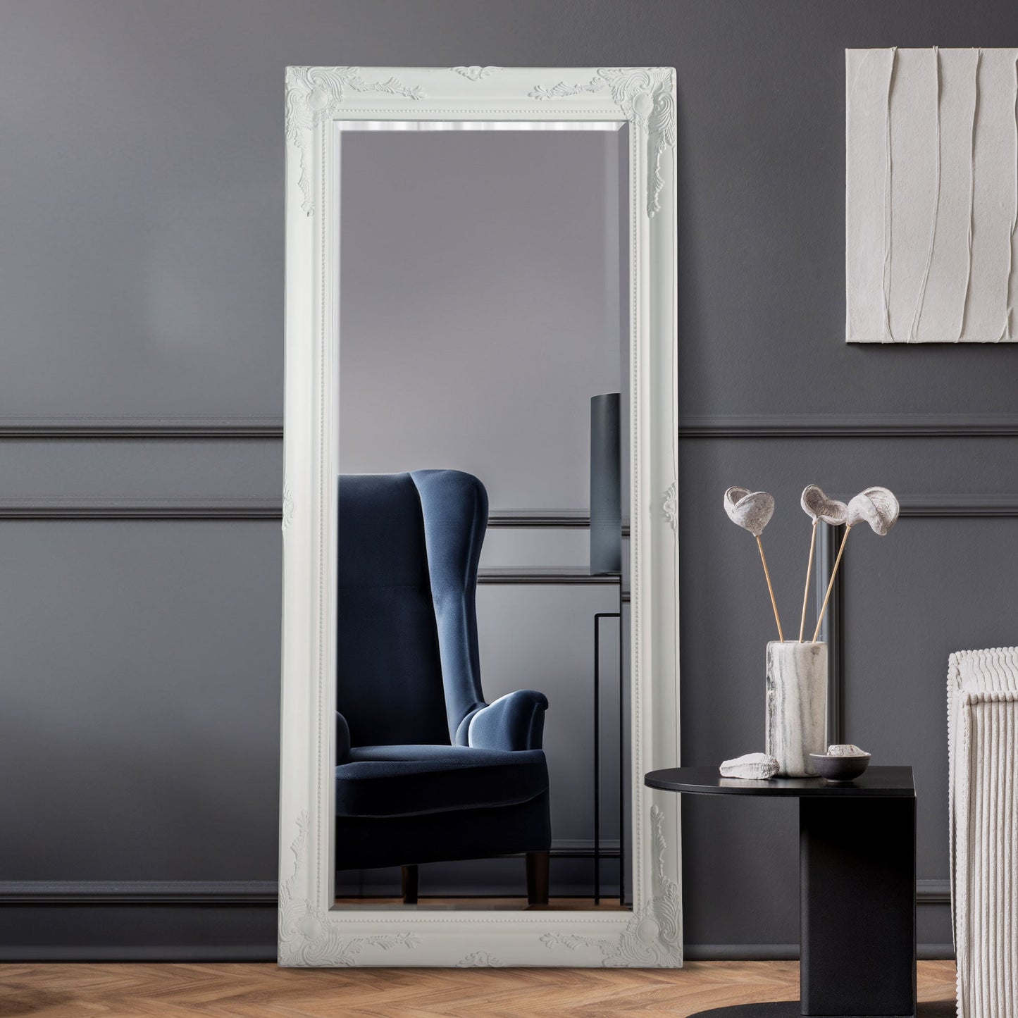 Colwell White Full Length Mirror 170 x 79 CM