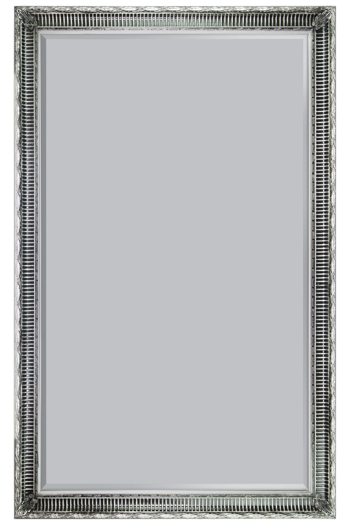 Maeve Vintage Silver Antique Design Large Leaner Mirror 172 x 111 CM