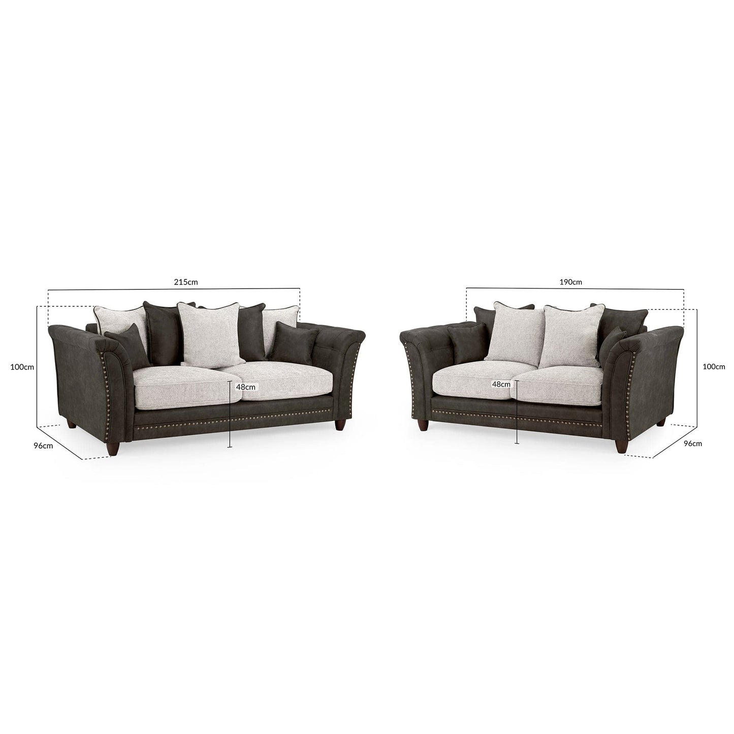 Orla Sofa Grey 3+2 Set