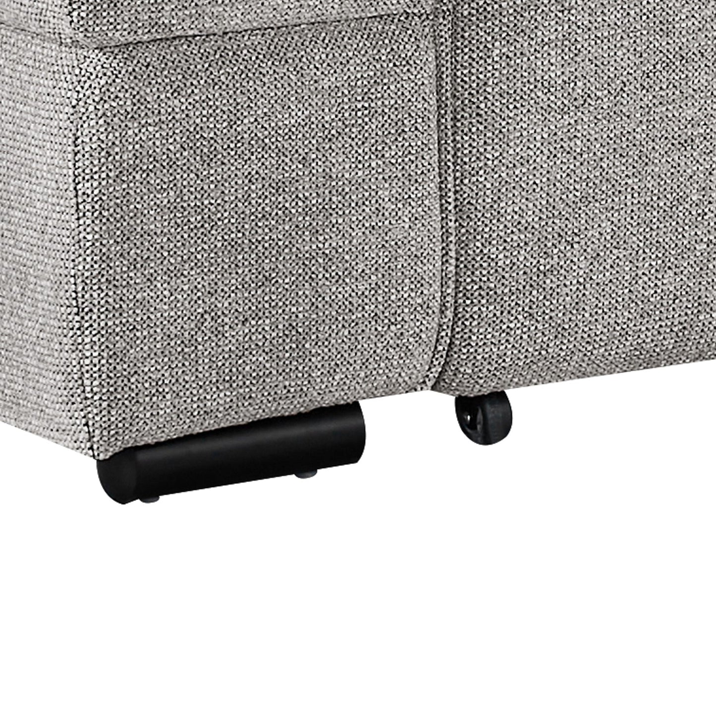 Ophelia Electric Reclining 3 Seater Sofa in Chenille Stone