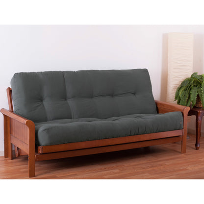 10-inch Thick Twill Futon Mattress (Twin, Full, or Queen)