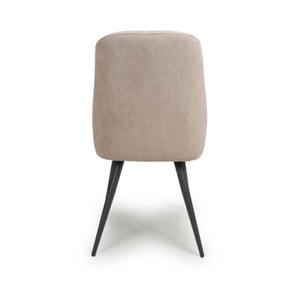 Oakley Linen Effect Natural Dining Chair