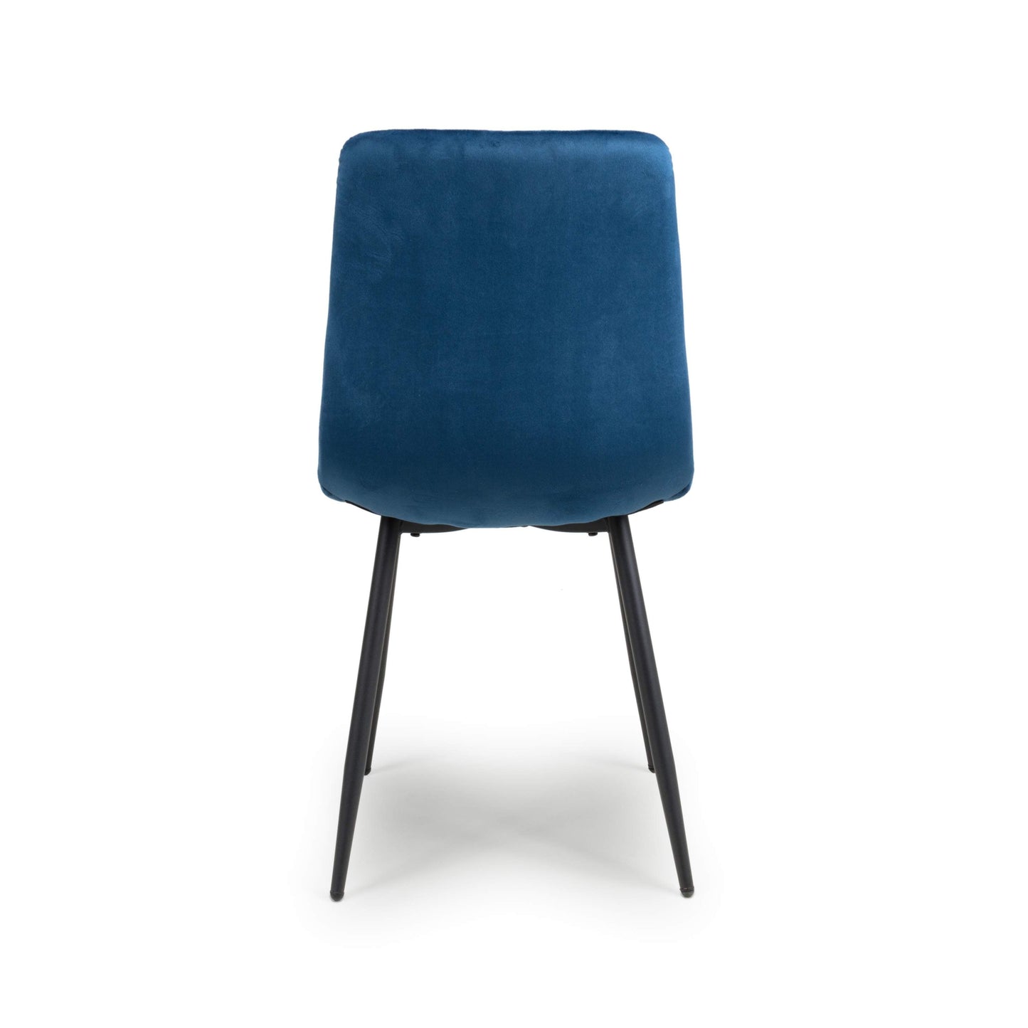 Loft Brushed Velvet Blue Dining Chair