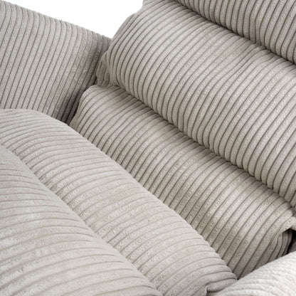 Pair of Kingston Corduroy Mink Swivel Chairs