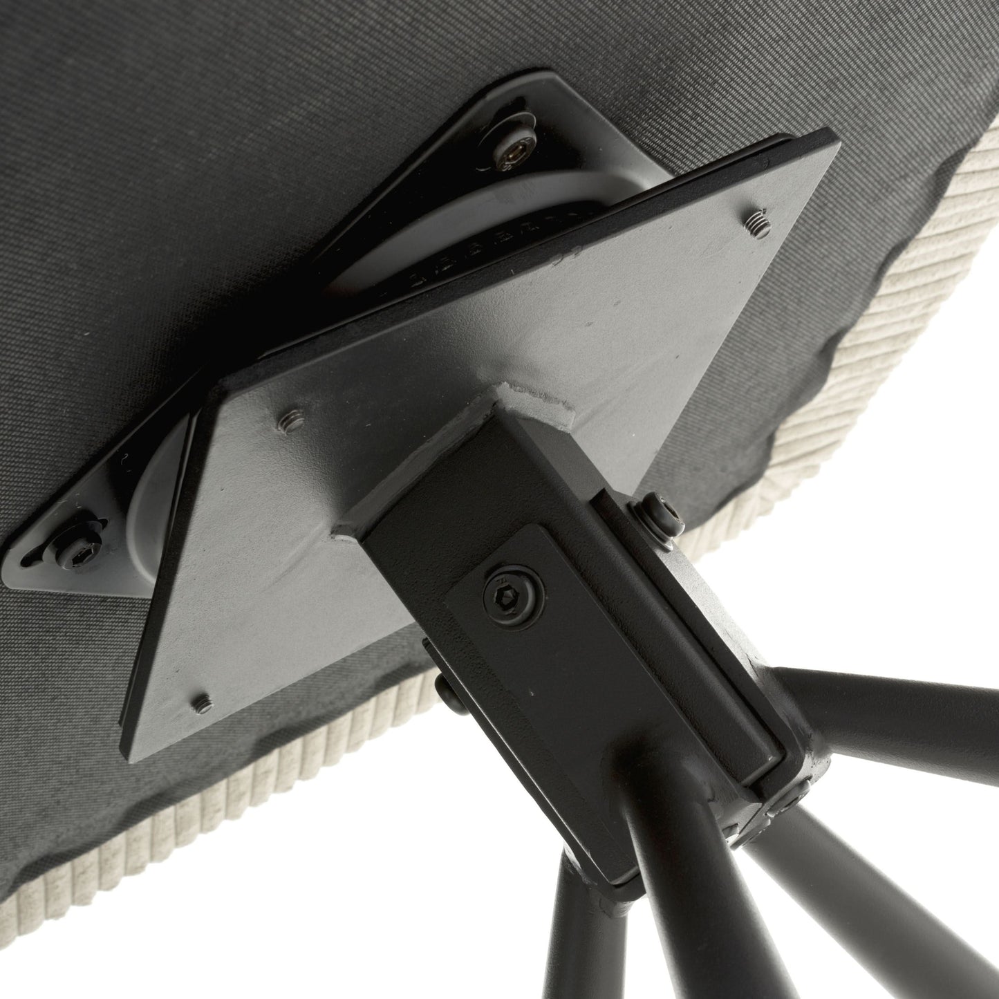 Pair of Kingston Corduroy Mink Swivel Chairs