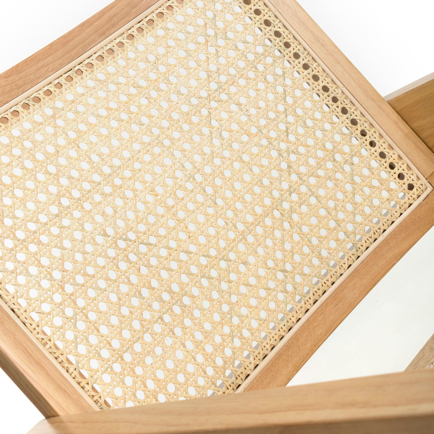 Pair of Bostock Rattan Natural Dining Chairs