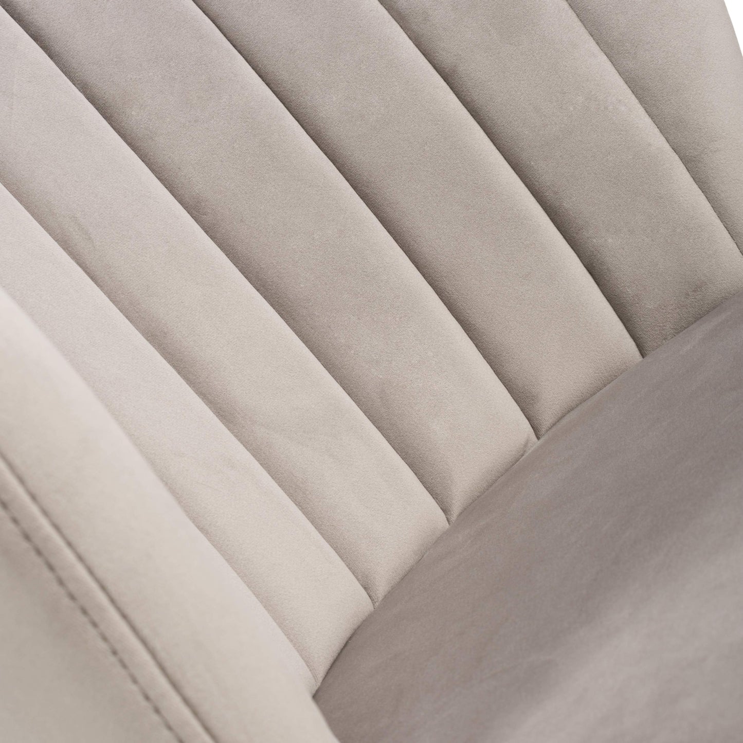 Penny Brushed Velvet Mink Bar Stool