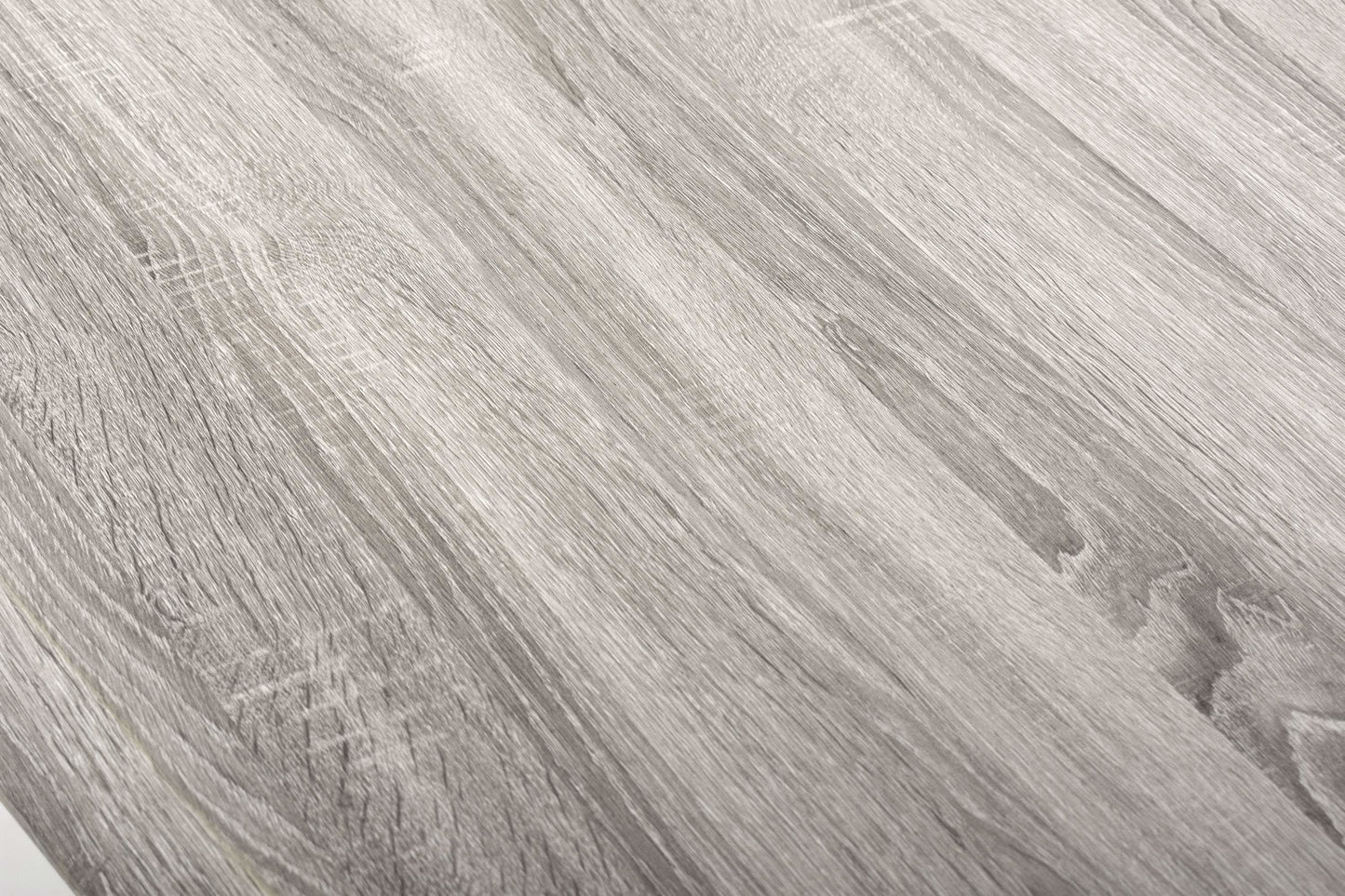 Vienna Natural Curved Dining Table with 4 Grey Buxton Chairs