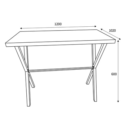 Oslo Breakfast Bar Table