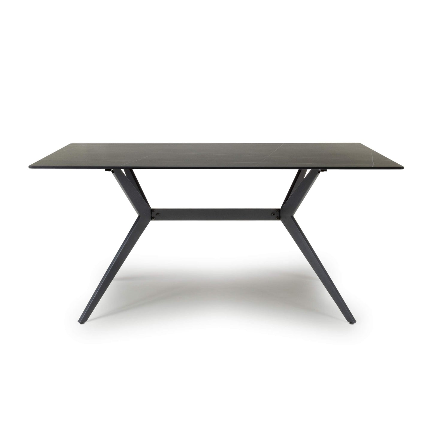 Islington 1.6m Black Dining Table