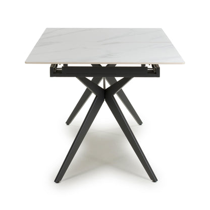 Islington 1.8m Extending White Dining Table