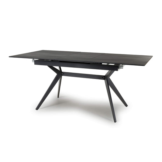 Islington 1.8m Extending Black Dining Table