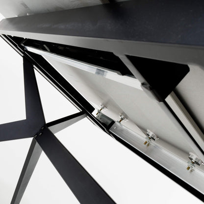 Islington 1.8m Extending Grey Dining Table