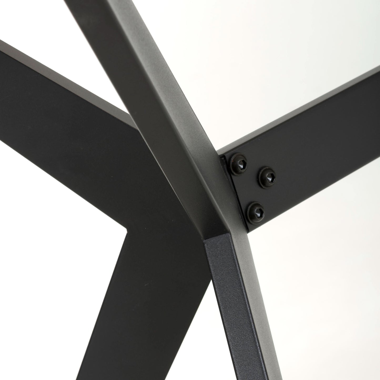 Islington 1.2m Black Dining Table with 4 Yellow Luca Chairs