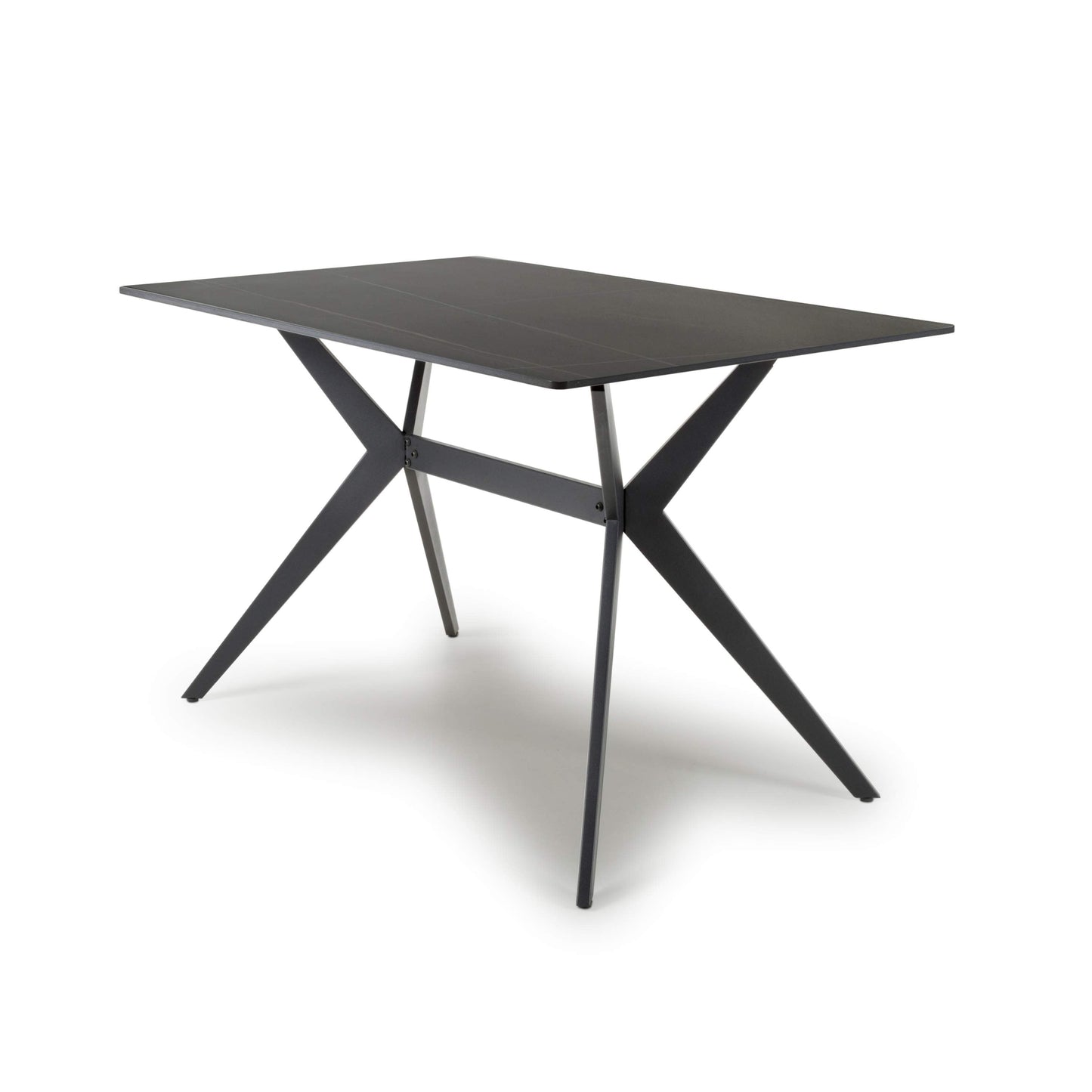 Islington 1.2m Black Dining Table