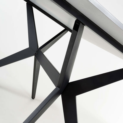 Islington 1.2m Grey Dining Table with Grey Luca Chairs