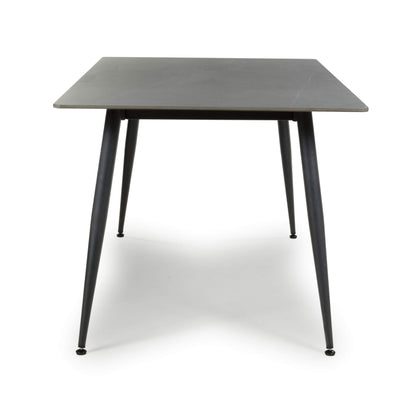 Stockholm 1.6m Grey Dining Table