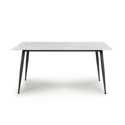 Stockholm 1.6m White Dining Table