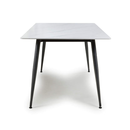 Stockholm 1.6m White Dining Table