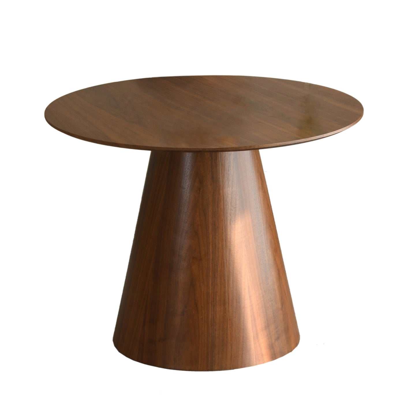 Knightsbridge 1m Round Walnut Dining Table