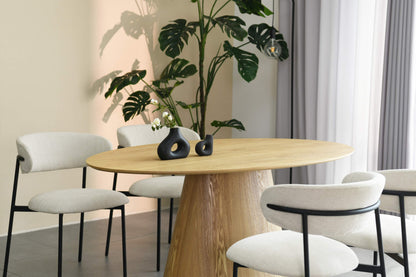 Oregon Oval Natural Dining Table