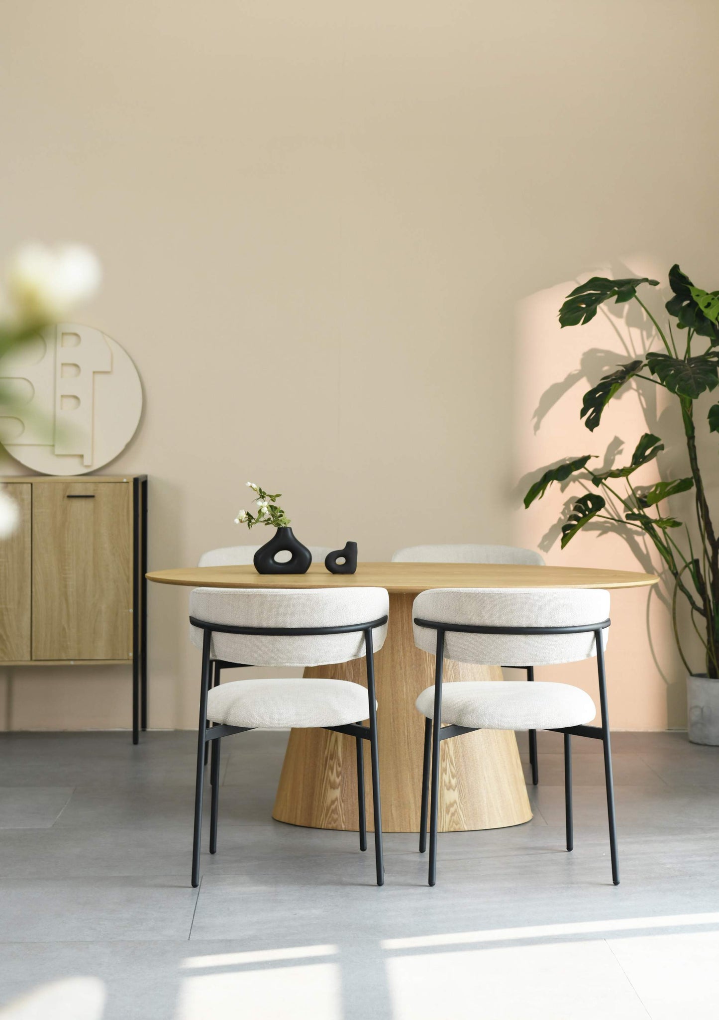 Oregon Oval Natural Dining Table