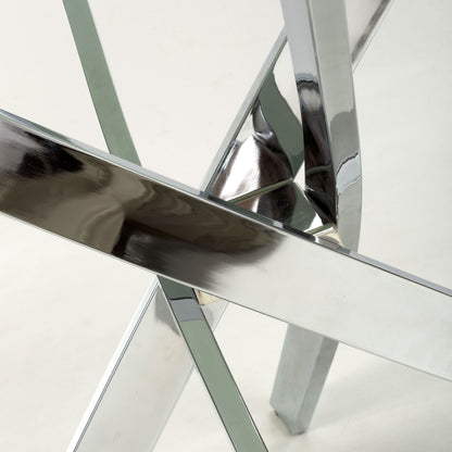 Raven Round Dining Table with Olivia Chairs