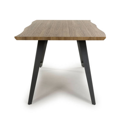 Orwell Medium Natural Curved Dining Table