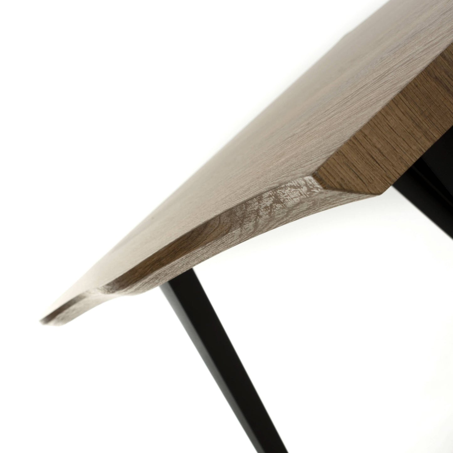 Orwell Medium Natural Curved Dining Table