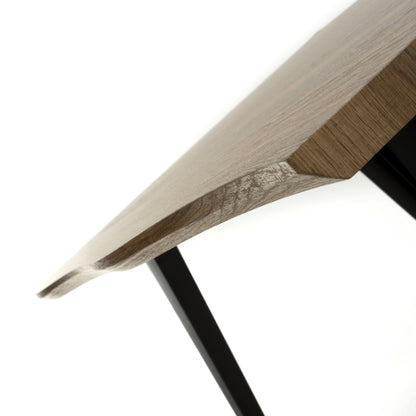 Orwell Medium Natural Curved Dining Table