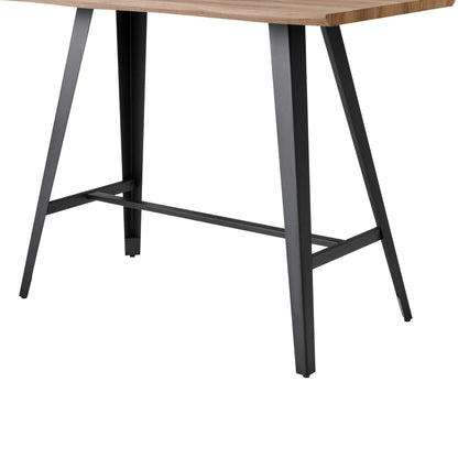 Orwell Natural Curved Breakfast Bar Table