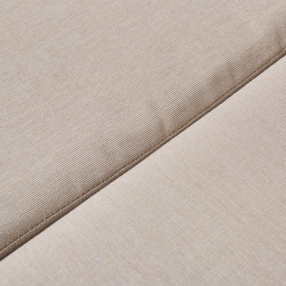 Ava Aluminium Corner Dining Set with Fire Pit – Beige