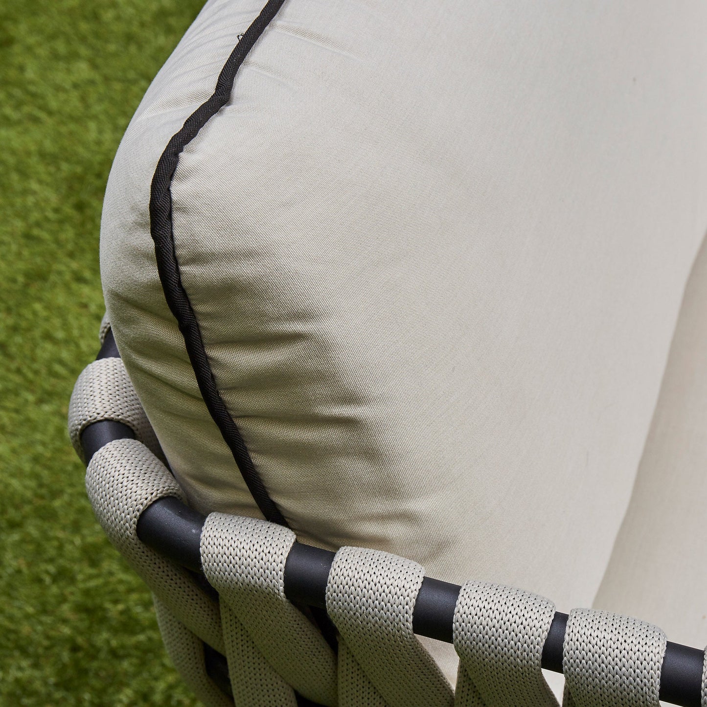 Axel Aluminium & Rope Lounge Set