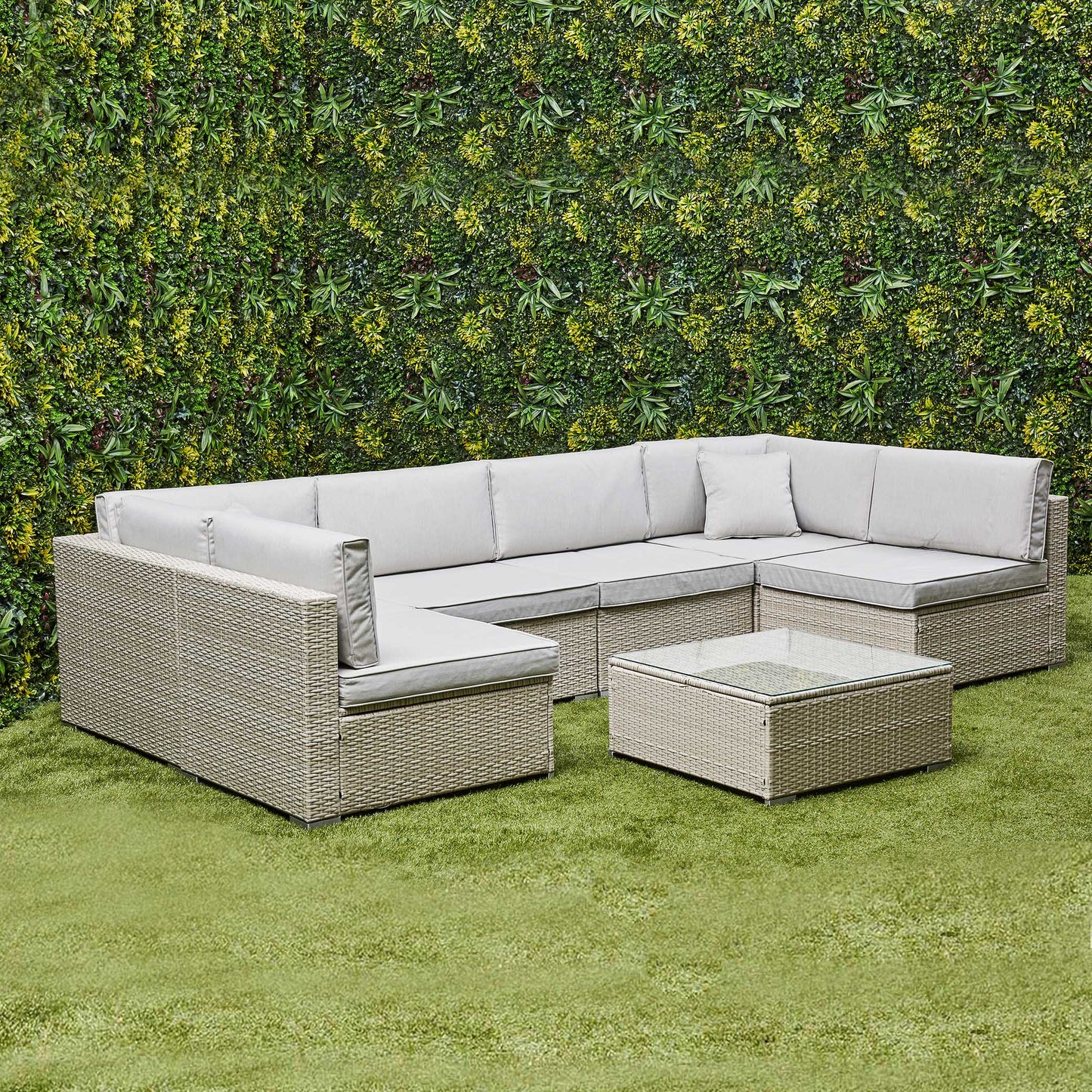 Eden U Shape Corner Sofa Set