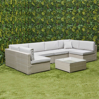 Eden U Shape Corner Sofa Set
