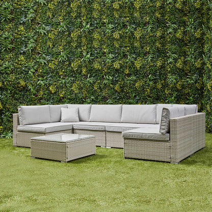Eden U Shape Corner Sofa Set