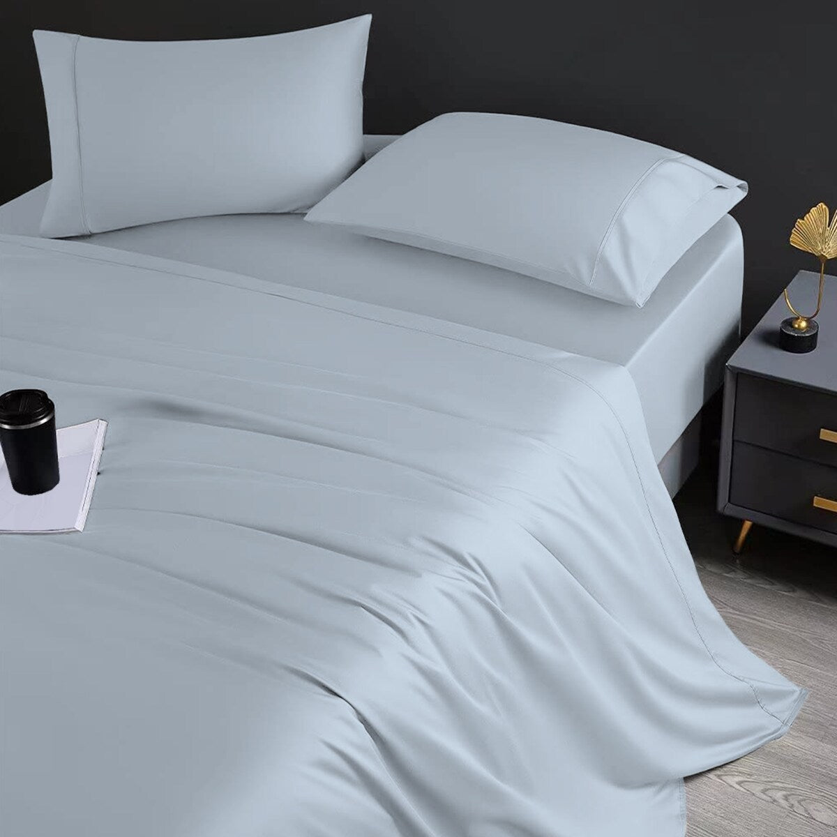 Aireolux 1000 Thread Count Ultra-Soft & Silky Luxury Egyptian Cotton Sheet Set