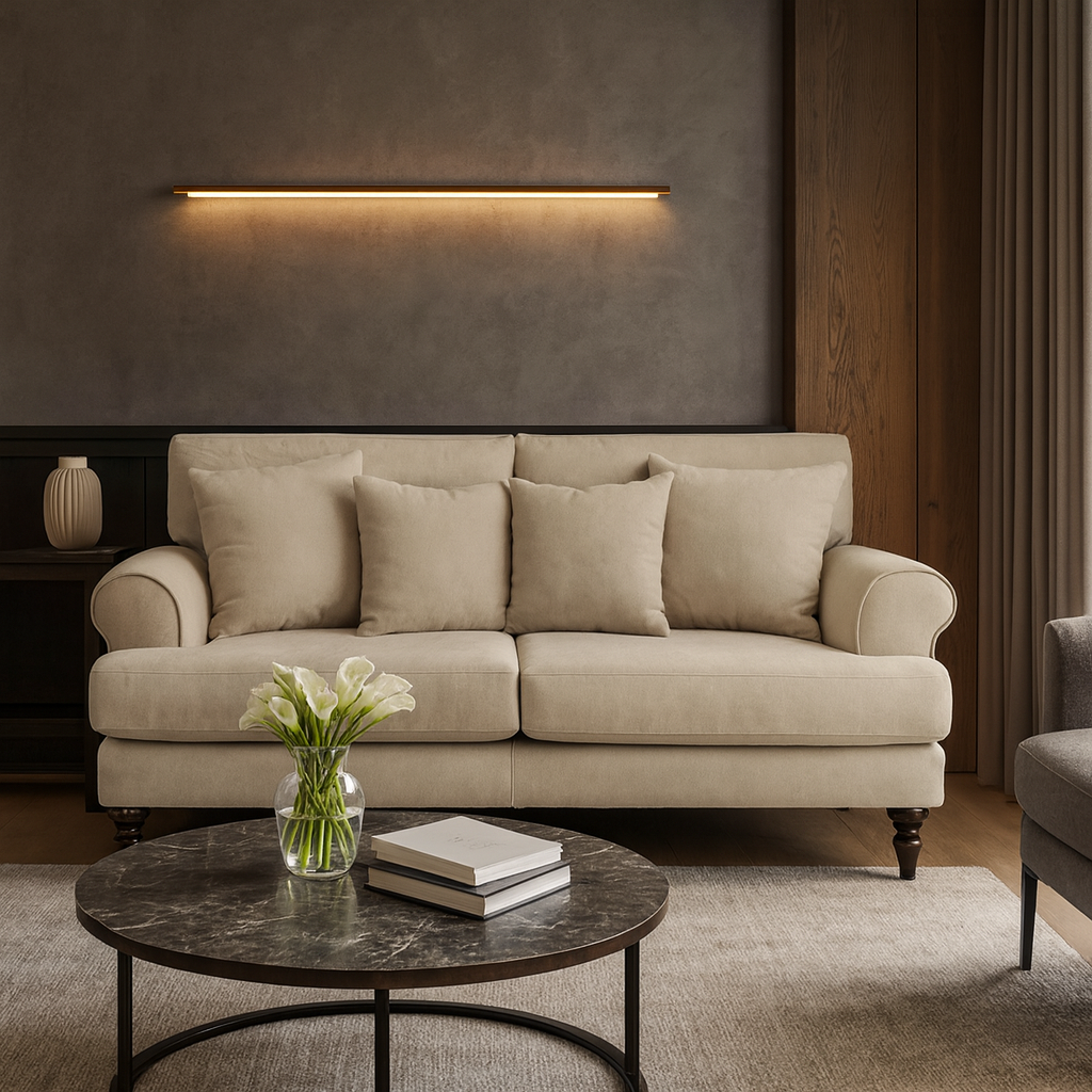 Aspen Sofa Beige 2 Seater