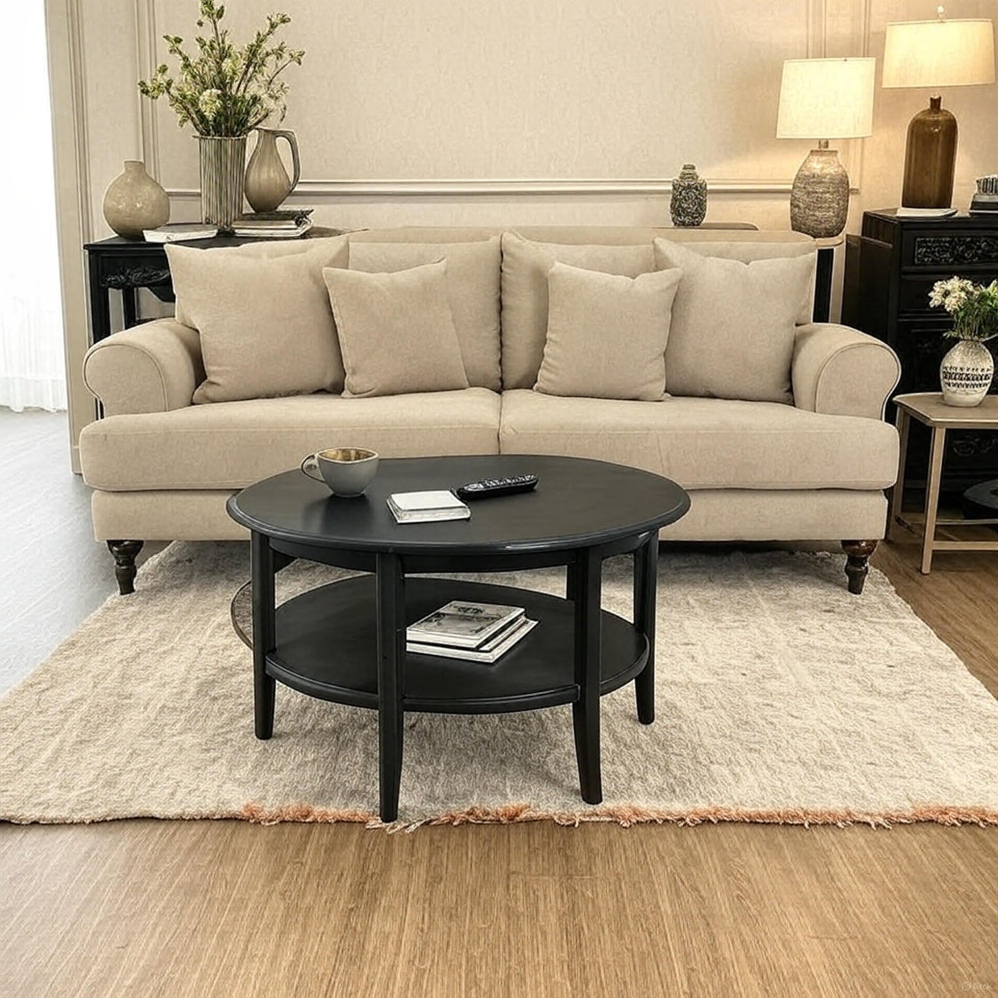 Aspen Sofa Beige 3 Seater