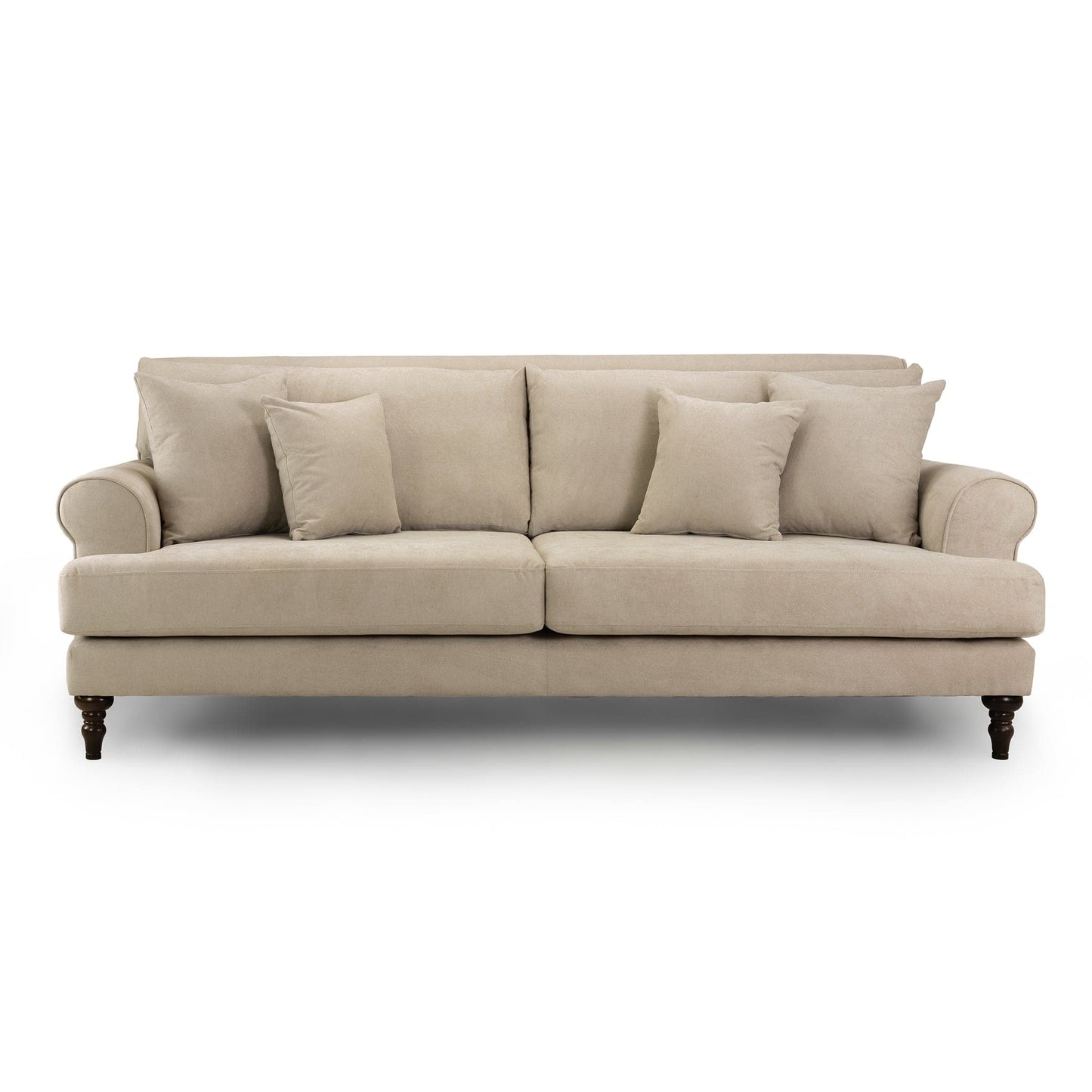 Aspen Sofa Grey 4 Seater