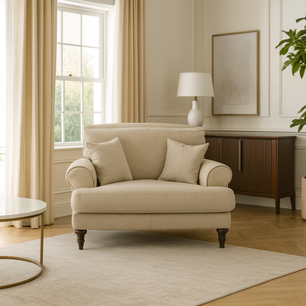 Aspen Sofa Beige Armchair