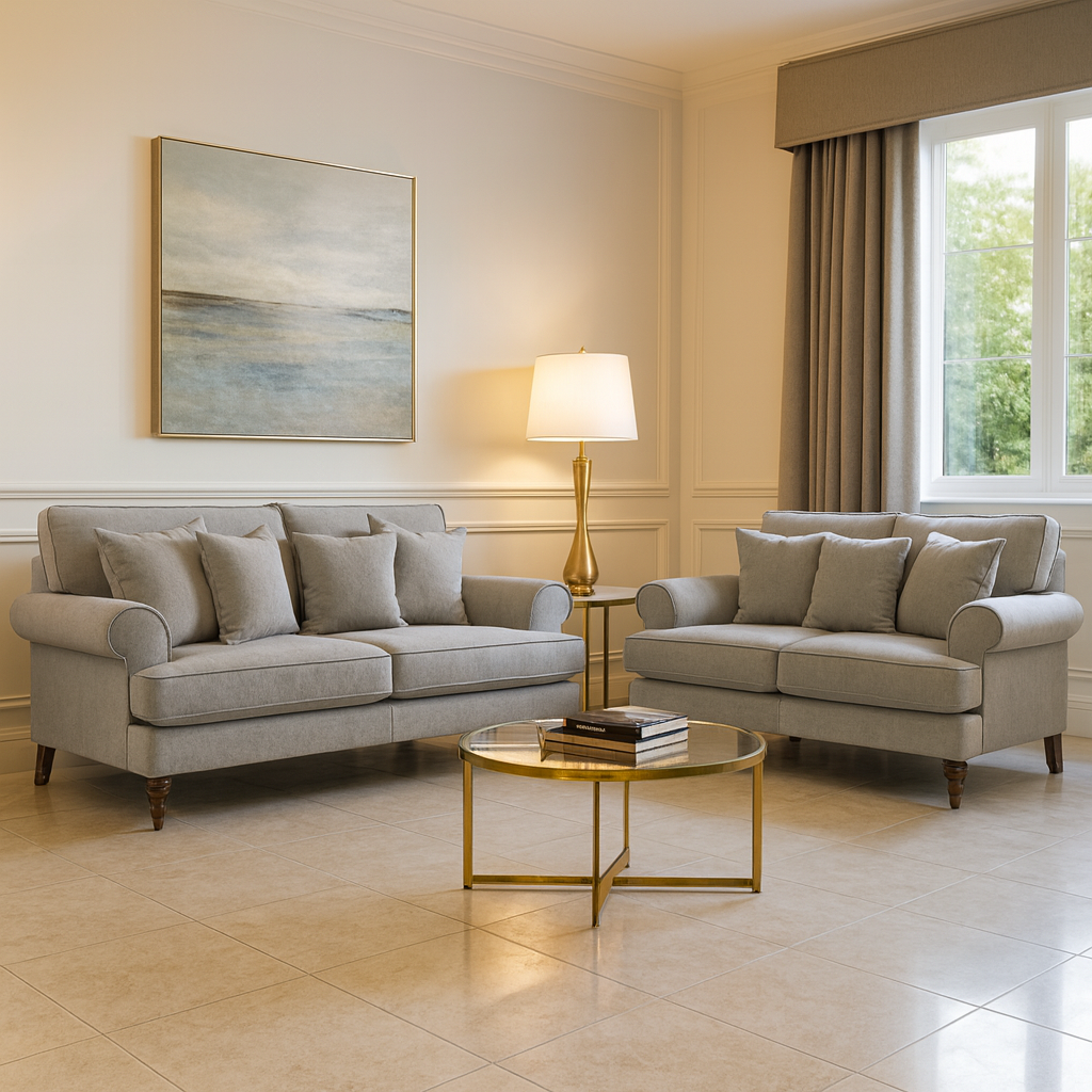 Aspen Sofa Grey 3+2 Set