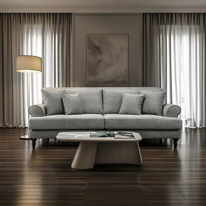 Aspen Sofa Grey 4 Seater