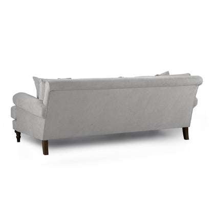 Aspen Sofa Grey 4 Seater