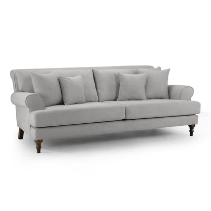 Aspen Sofa Grey 4 Seater