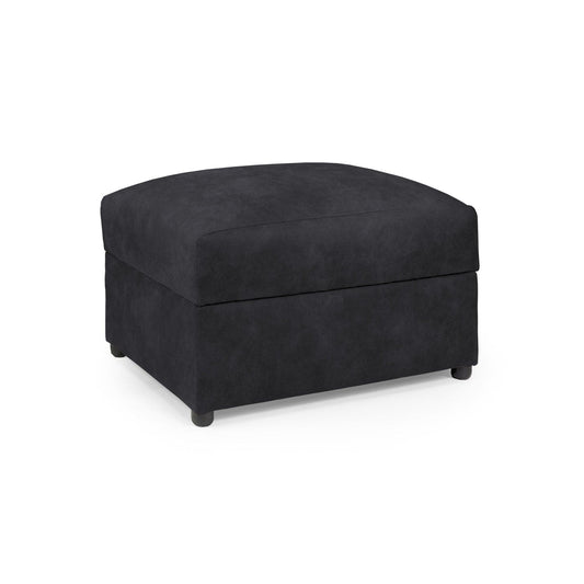 Atlanta Sofa Charcoal Footstool