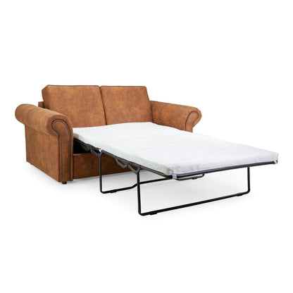 Atlanta Sofabed Tan 2 Seater